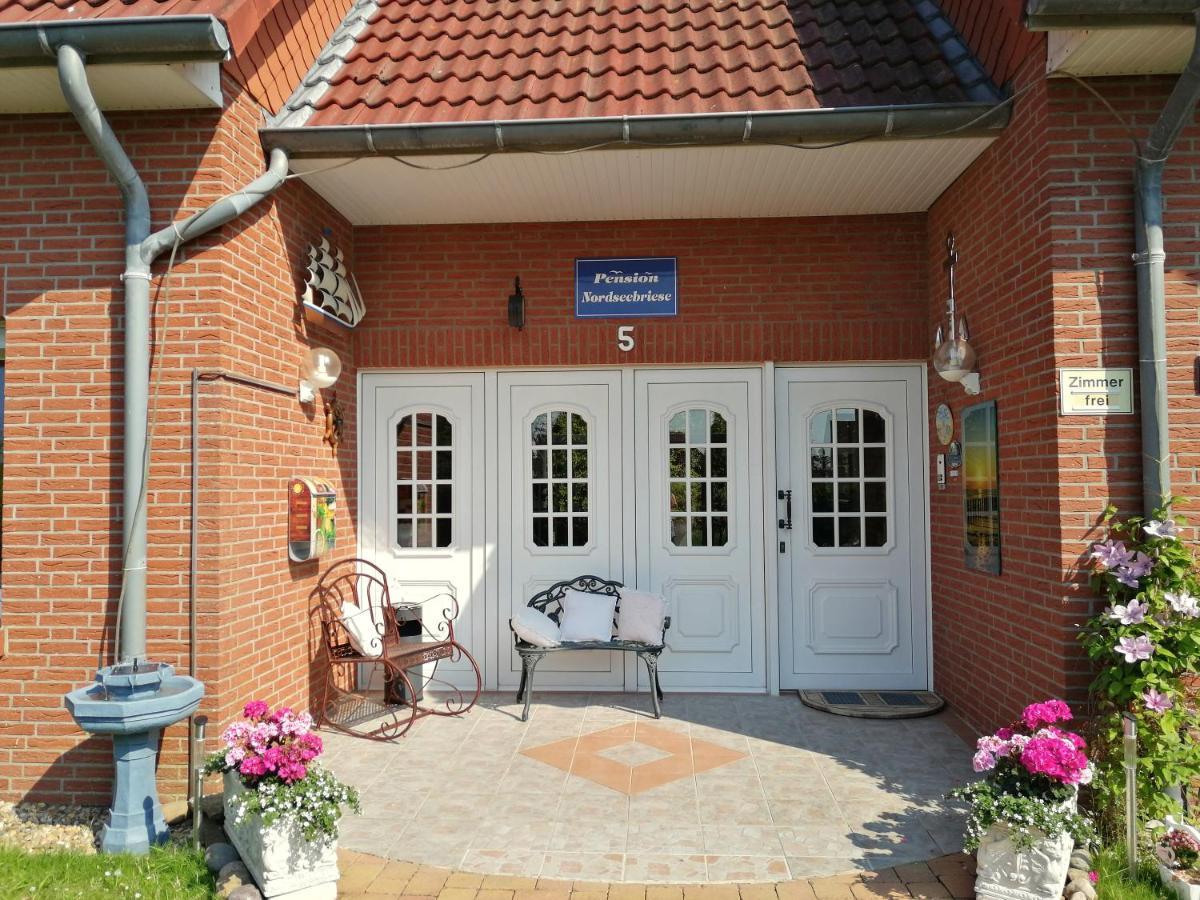 Pension Nordseebriese ドルヌム エクステリア 写真